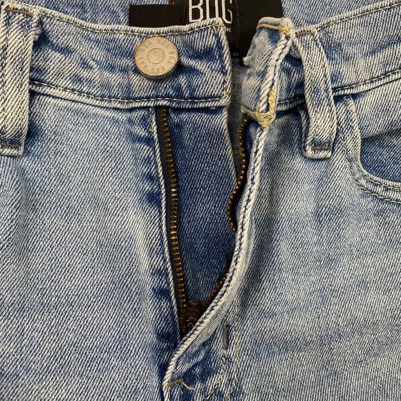 BDG Girlfriend High Rise Jeans Cropped Light Wash Urban Outfitters Women 24 - Picture 5 of 12